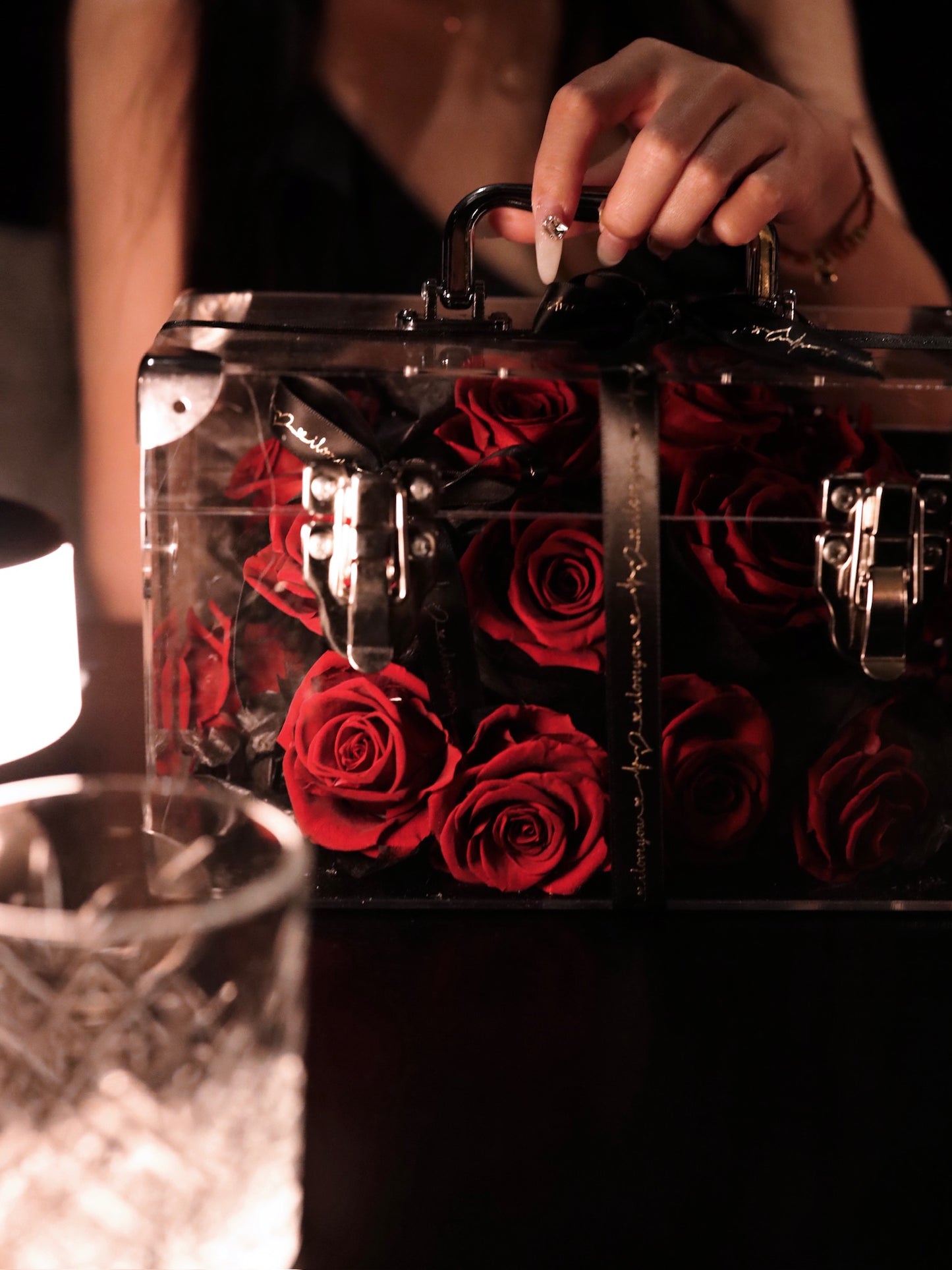 ROSVITA Rouge Éternel Preserved Rose Box