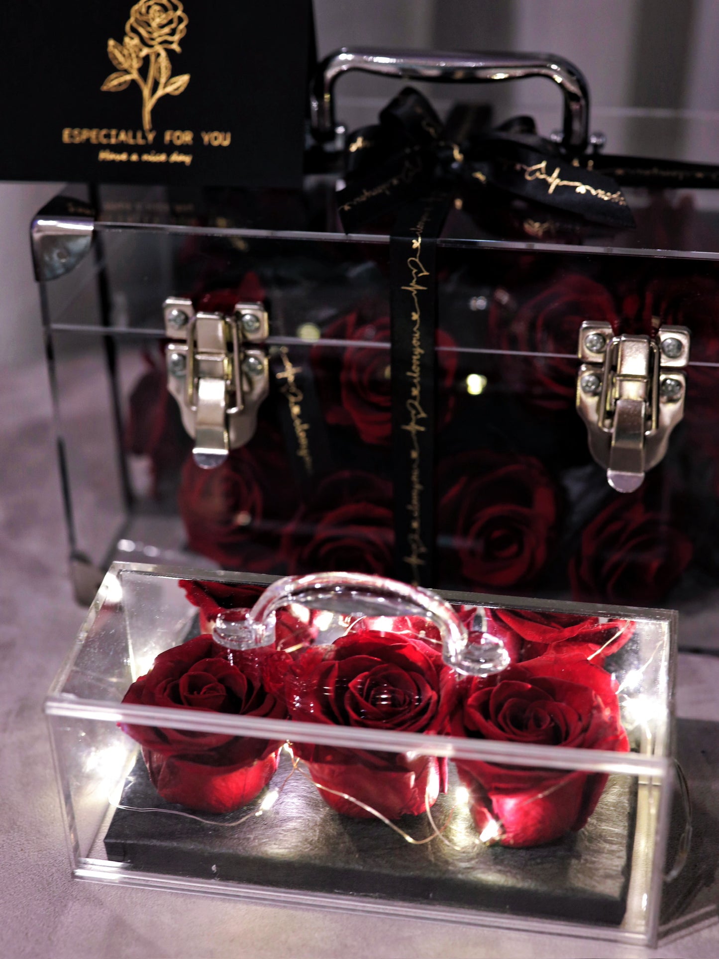 ROSVITA Rouge Éternel Preserved Rose Box