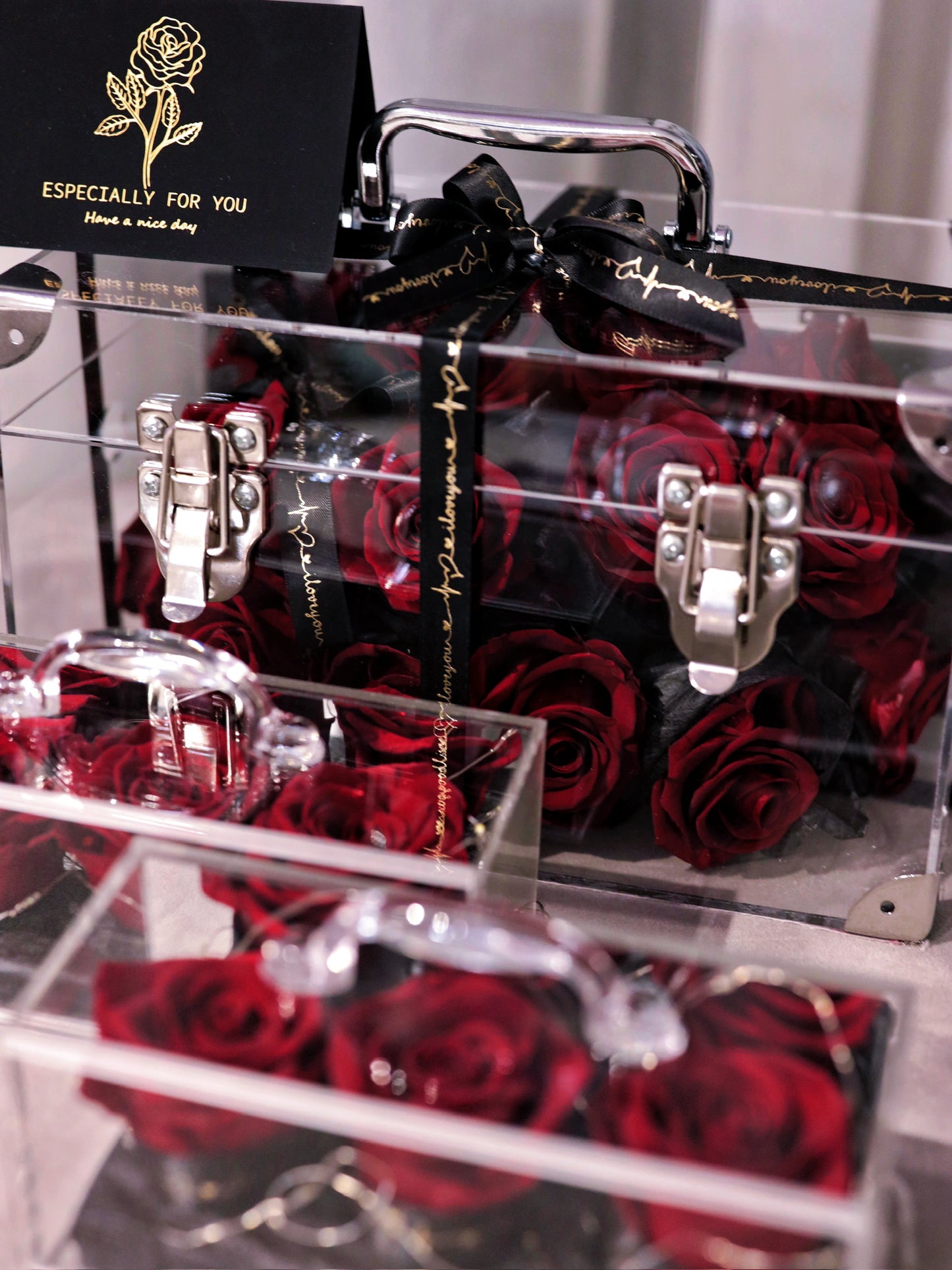 ROSVITA Rouge Éternel Preserved Rose Box