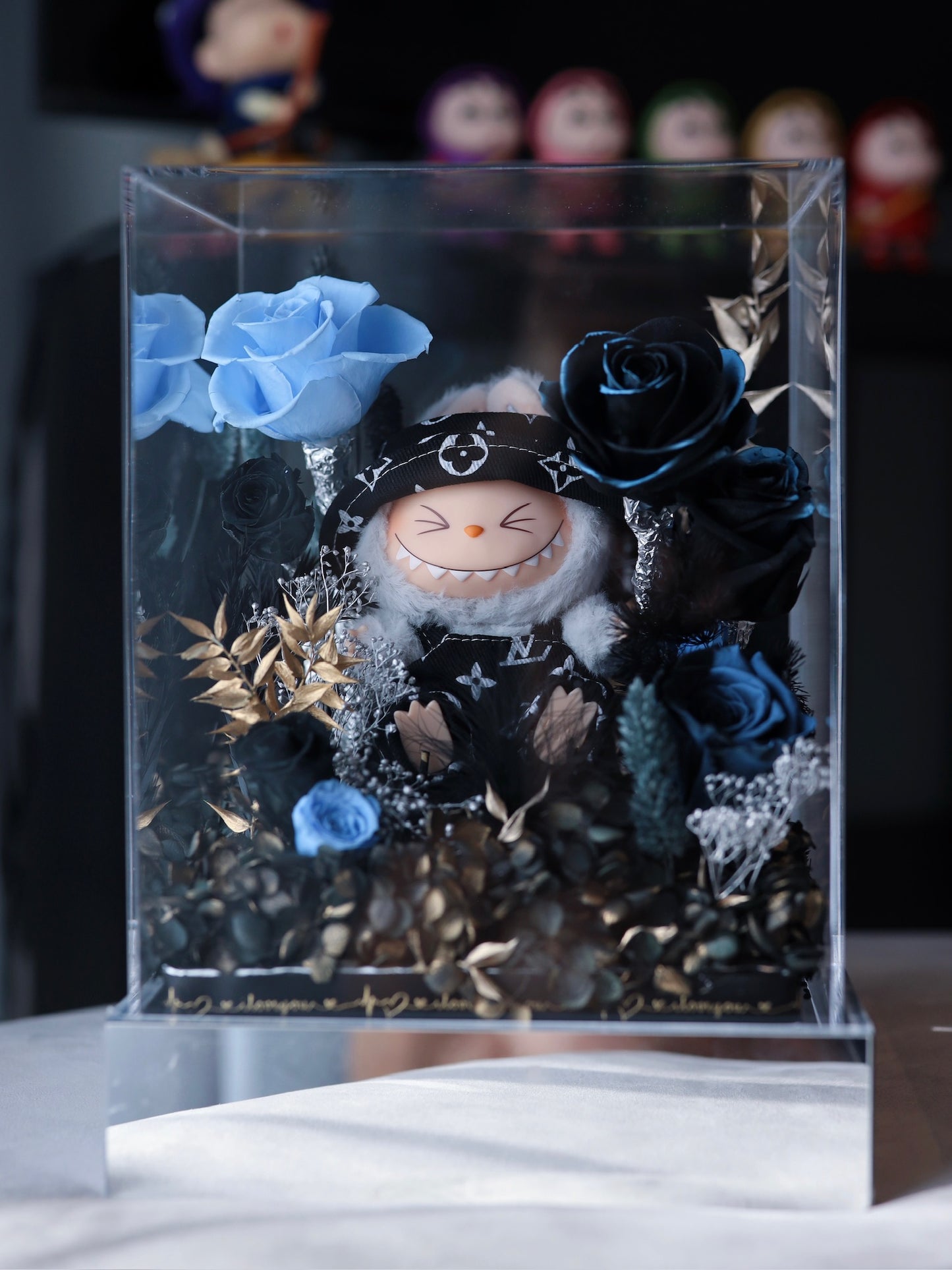 SYLVARIS Midnight Cosmos Preserved Bloom Box